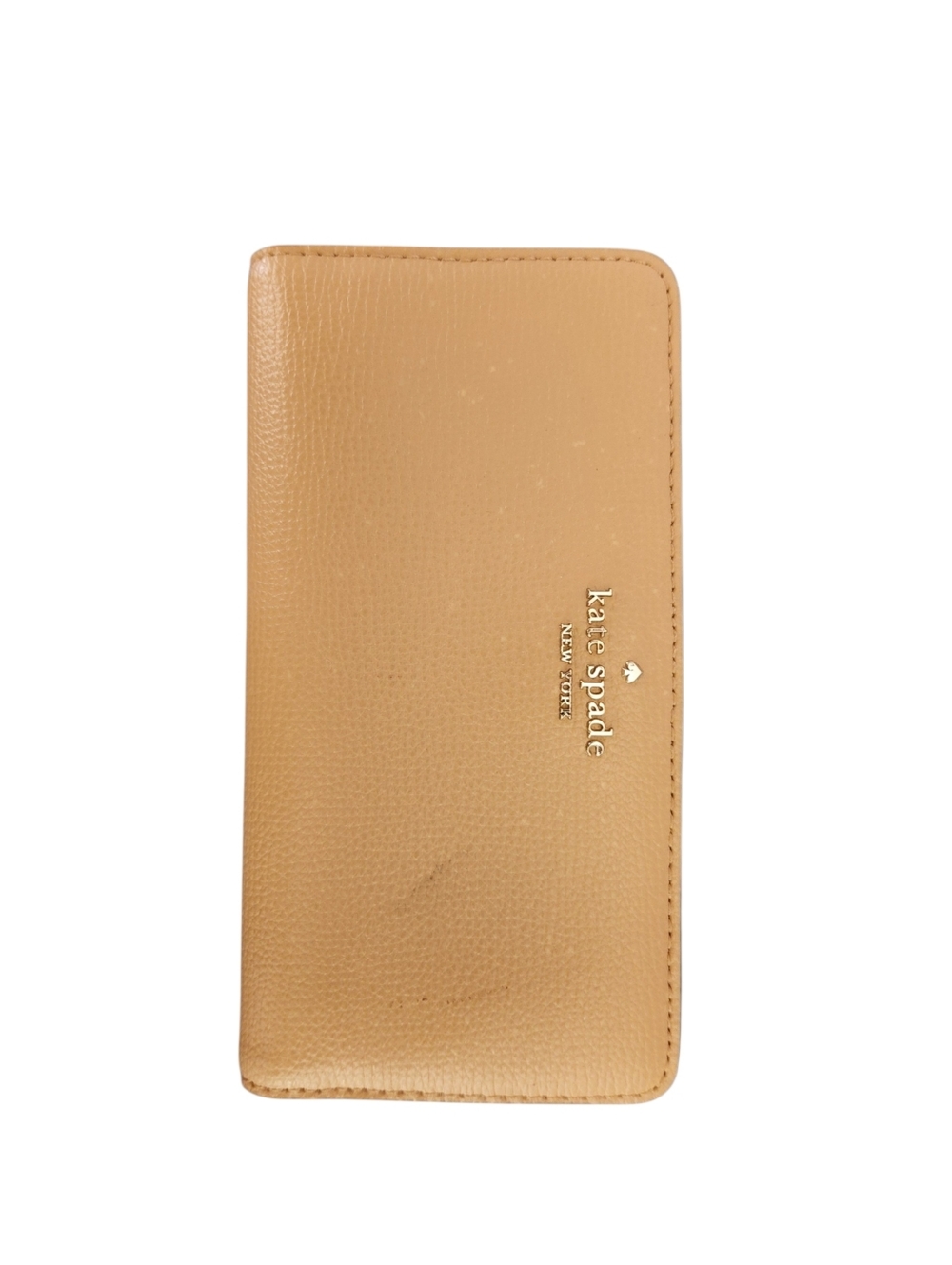 Kate Spade Staci Large Slim Bifold Wallet in Ginger Tea